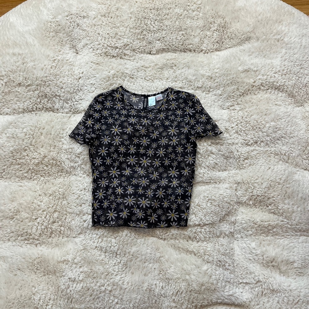 Divided flower see through top